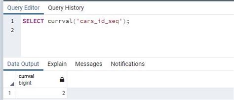 PostgreSQL Serial 的图像结果