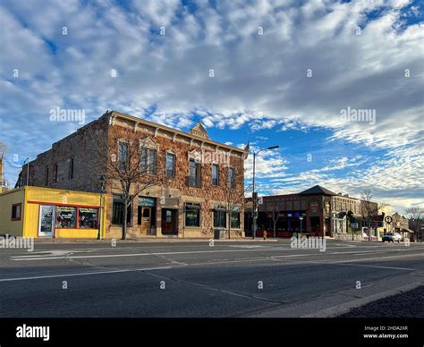 Route 66, McMillan Building, 1887, Flagstaff, Arizona, USA Stock Photo ...