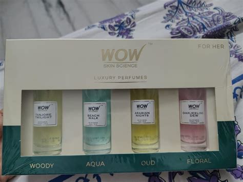 Buy WOW Skin Science Luxury Perfumes for Women | Pack of 4 | Floral ...