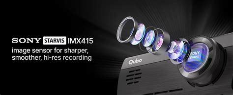 Qubo Car Dashcam Pro 4K | True 4K with Sony STARVIS IMX415 Sensor ...