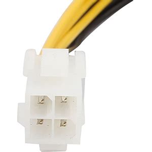 LipiWorld® 4 Pin Male to 8 Pin Female EPS Power Cable Adapter CPU Power ...