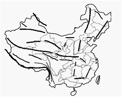 中国地形图(空白图)_word文档免费下载_文档大全