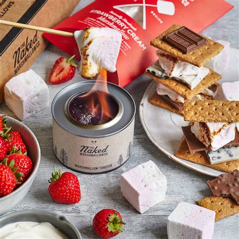 marshmallow s'mores kit by the naked marshmallow co. | notonthehighstreet.com