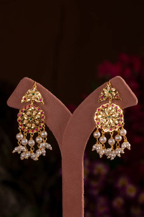 Samaira Purani Dilli Gold Plated Silver Necklace Set | Totapari Jewellery