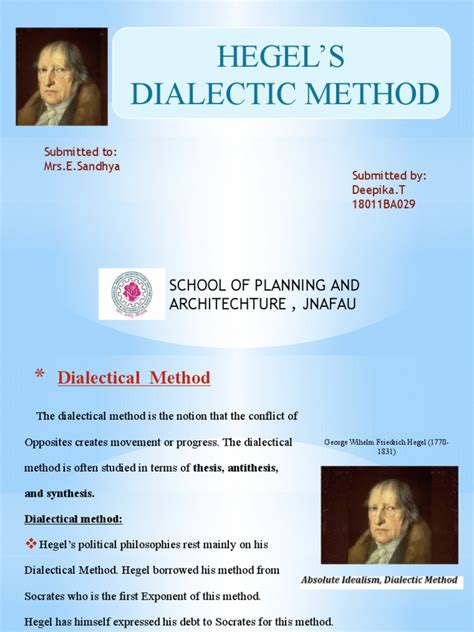 Image result for Dialectic Approach