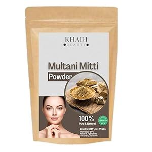 Hindya Ayurvedic Luxury 100% Natural Multani Mitti Powder Brightening ...