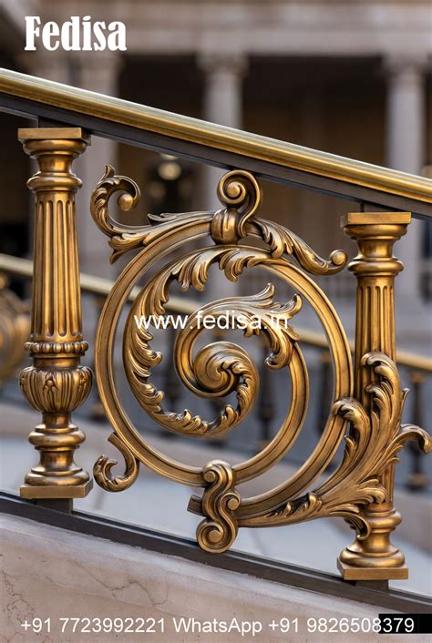 Latest Exterior Railing Designs For Modern Homes No-1632 - Fedisa