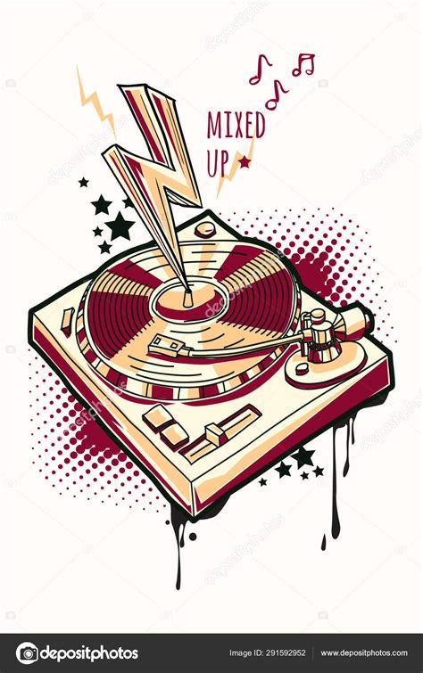 Image result for Turntable Cartoon