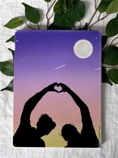 Image result for Paint Night Tutorial Couples