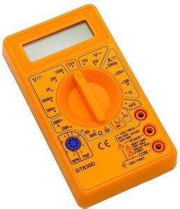Copy Line Heavy Duty Digital Multimeter, Dual Function with LCD Display ...