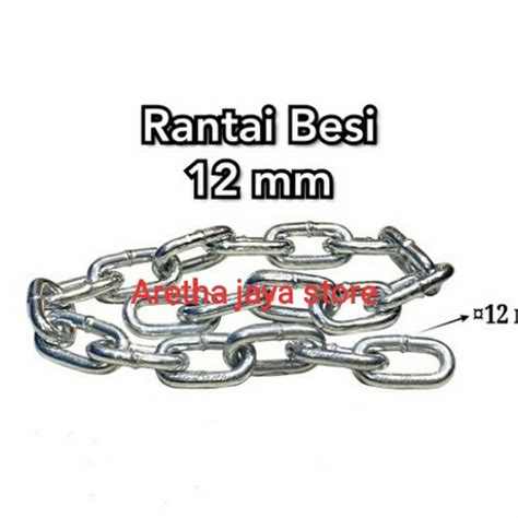 Jual rantai besi galvanis 12MM murah ( per meter ) - Jakarta Pusat ...