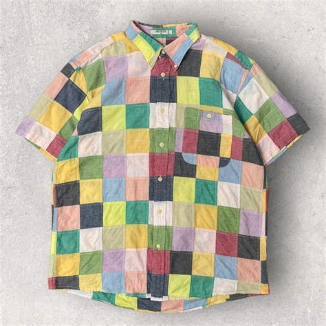 orvis patchwork shirt 90s~ | focus