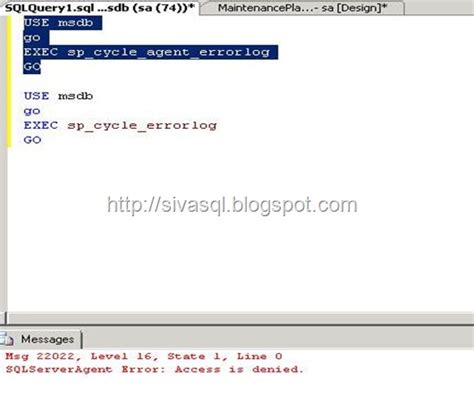 Image result for SQL Server Agent Error 22022