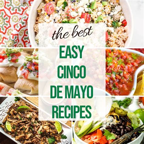 20 Easy Recipes for Cinco de Mayo - 3 Boys and a Dog