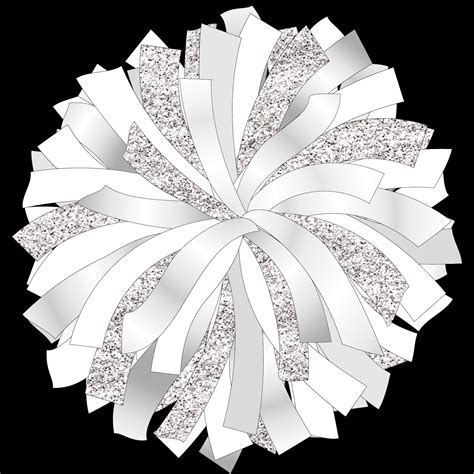 Cheerleading Poms Clipart