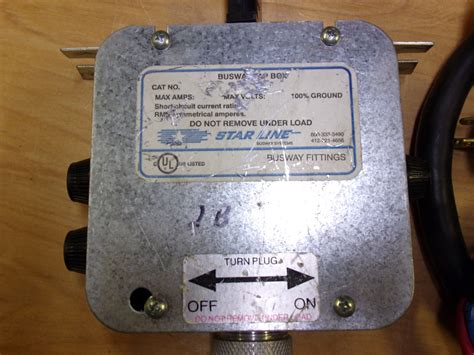 Star Line Busway Tap Box w/ Power On-Off Contactor | Ubuy India