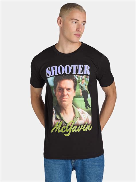 Happy Gilmore Men's Shooter McGavin Retro Graphic Tee Shirt, Sizes S ...