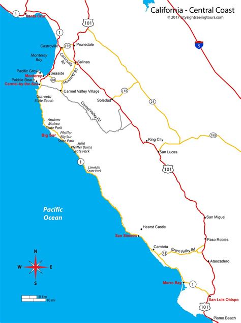 Small Coastal Towns In Central California at Richard Day blog
