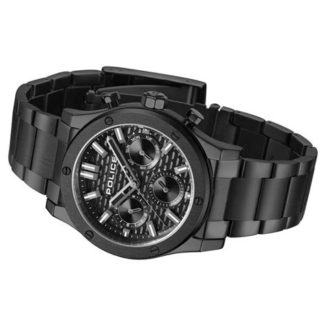 Buy Online Police Black Dial Quartz Multifunction Watch for Men ...