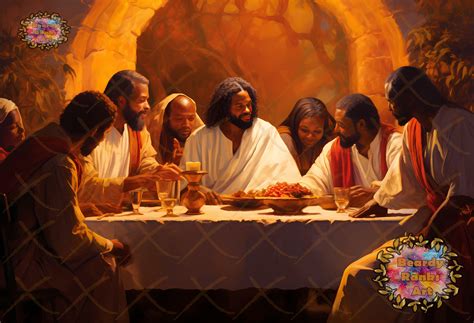 Black Jesus at the Last Supper, Brown Jesus at the Last Supper ...