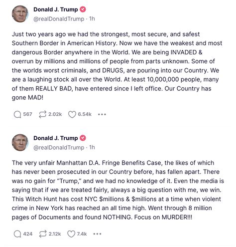 More Trump with coffee - about 9 AM Eastern 11/29/22 : r/TRUTHsocialWatch