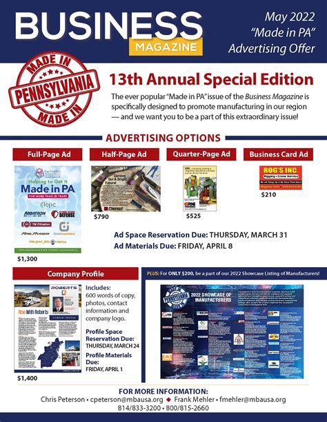 Curtze Food Service - MBA Business Magazine