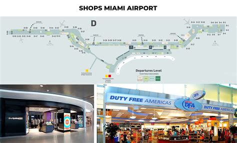Shops Miami airport | North - Central - South Terminal Mia