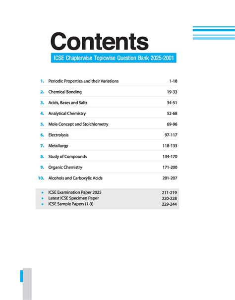 Buy ICSE Class 10 Chemistry Book | 25 Years Question Bank – arihantbooks