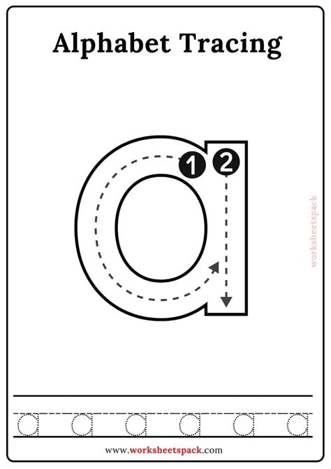 Free alphabet tracing cards lowercase letters – Artofit
