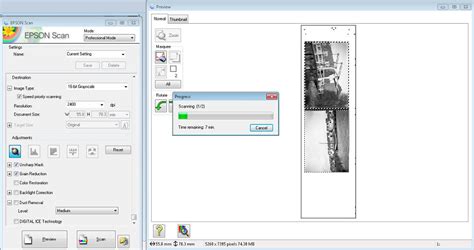 Using VueScan for Slides 的图像结果