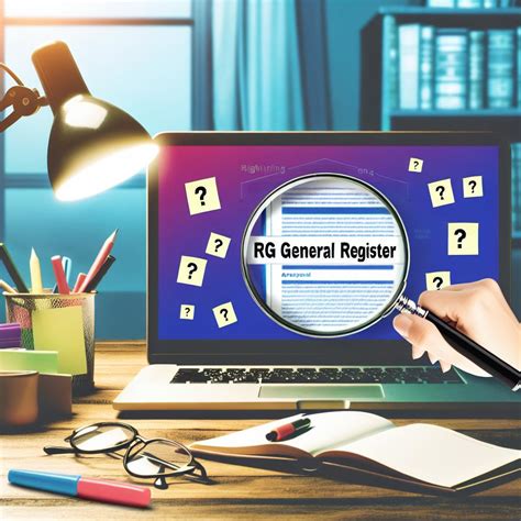 O QUE SIGNIFICA RG REGISTRO GERAL