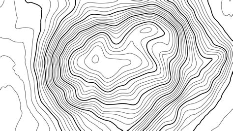 Image result for Contour Lines Map