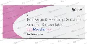 TEL REVELOL 40/25MG TABLET 10'S Price, Uses, Side Effects & Substitutes ...