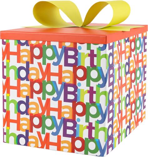 Amazon.com: BIOBROWN Medium Birthday Gift Boxes with Lids for Presents ...