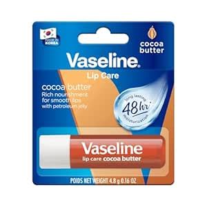 Buy Vaseline Lip Care | Cocoa Butter Lip Balm Stick | up to 48Hr ...