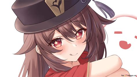 Hot anime girl Hu Tao taking off her clothes | Genshin Impact 2K ...