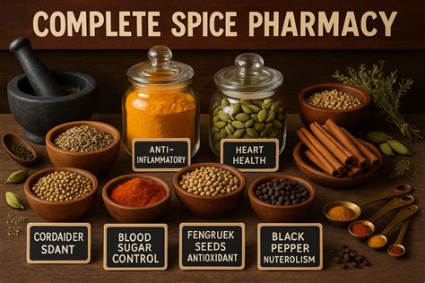 Complete Spice Pharmacy: Health Benefits of Phoran's Specialty Spices ...