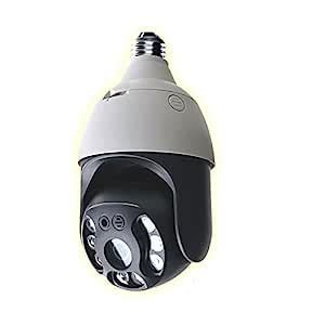 Buy SriHD Cam Bulb E27 IP Camera WiFi PTZ 360° Degree Coverage Auto ...