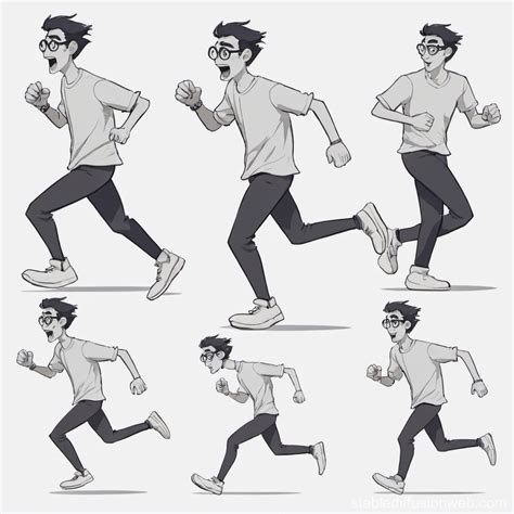 Running Animation 的图像结果