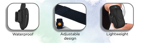 Zonkar Sport Armband Unisex Running Jogging Gym Arm Band Case ...