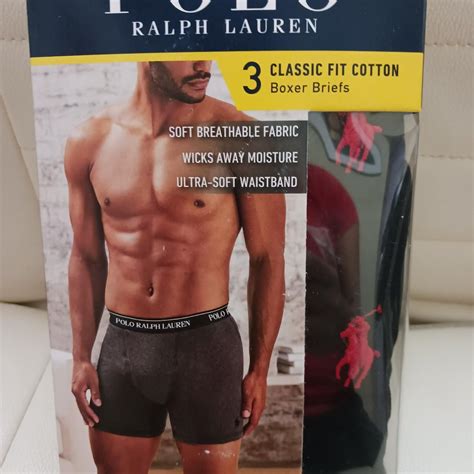 Polo Ralph Lauren Men's Boxer Briefs 3 Pack Classic... | Depop