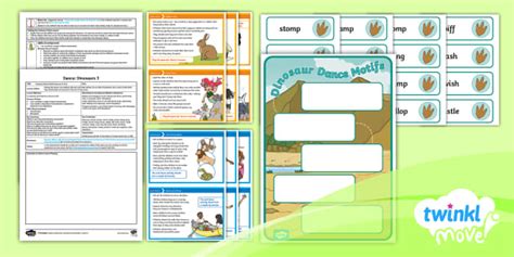 👉 Twinkl Move - Reception Dance: Dinosaurs Lesson 3 - Dinosaur Dances ...