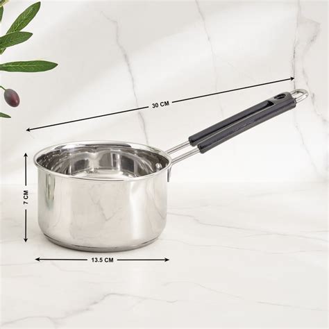 Buy Corsica Aresco Stainless Steel Saucepan - 1.1L from Corsica by Home ...