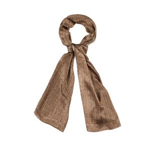 Mink Tree of Life Silk Twill Scarf Model 04 | Ipekevi