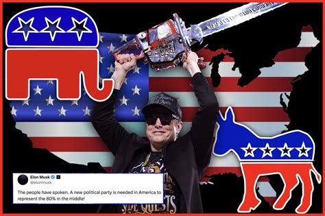 Elon Musk Floats 'America Party' After Viral Poll Finds 80% Want New ...