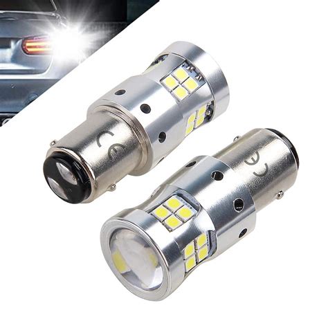 Bsxywa 1157 BAY15D LED Bulbs 2057 2357 7528 LED Lights 1500 Lumens ...