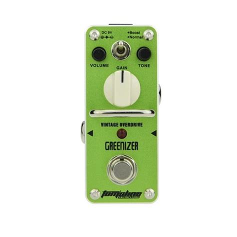 Tomsline AGR-3 Greenizer Vintage Guitar Overdrive Effects Pedal ...