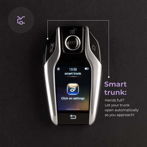 Tron 2.0 Smart Car Key (with Alcohol Detection) | Touch Screen ...