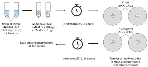 An Application of Imipenem Discs or P. aeruginosa ATCC 27853 Reference ...
