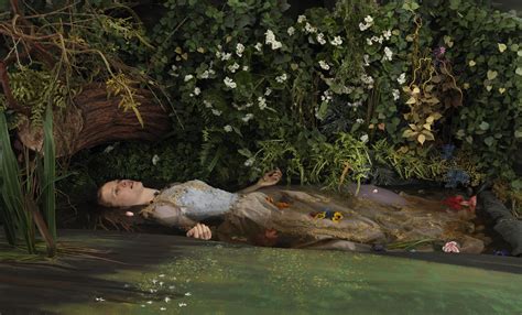 The Painting Of Ophelia In The Water - who painted ophelia in the river